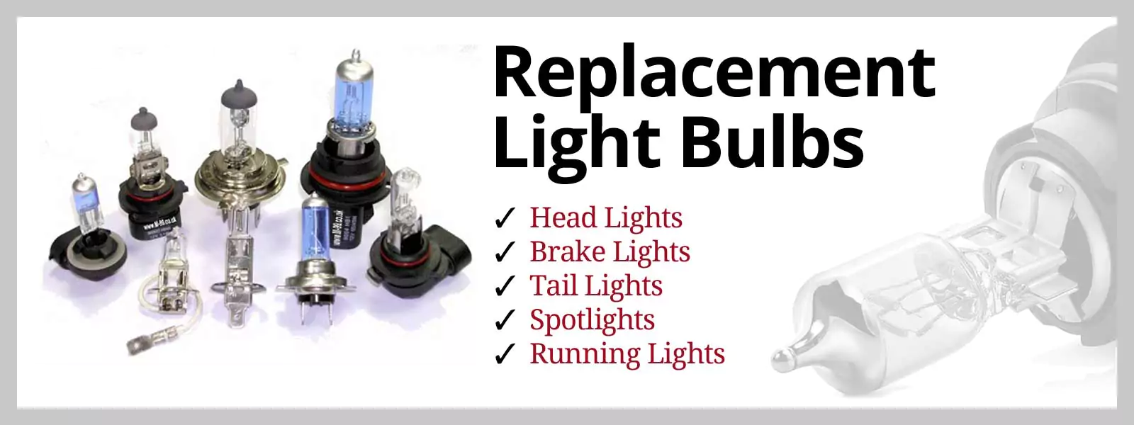 Auto Light Bulbs & Car Parts